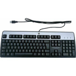 Клавиатура HP KU-0316 Black-Silver USB