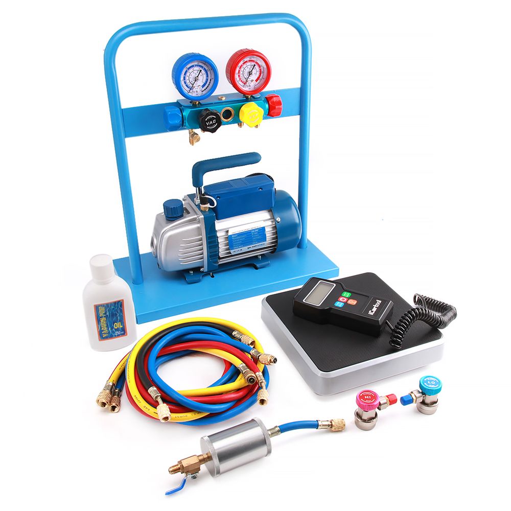 ОДА СЕРВИС (AC-2024) Установка ручная для заправки автомобильных кондиционеров