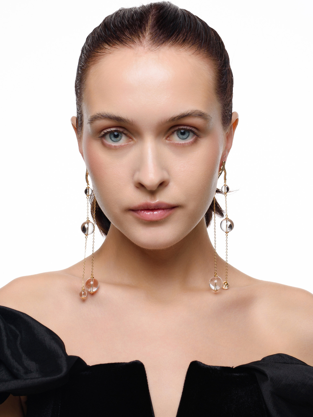 Серьги "Branches" Gold