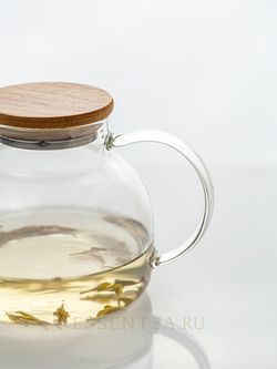 чайник с бамбуковой крышкой