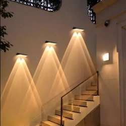 Архитектурная уличная подсветка на солнечной батарее (2 шт.)