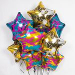 Шар (21"/53 см) Звезда, Камуфляж, Эклектика 1 шт.
