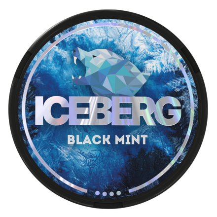 ICEBERG BLACK MINT (75 МГ) - ПЕРЕЧНАЯ МЯТА