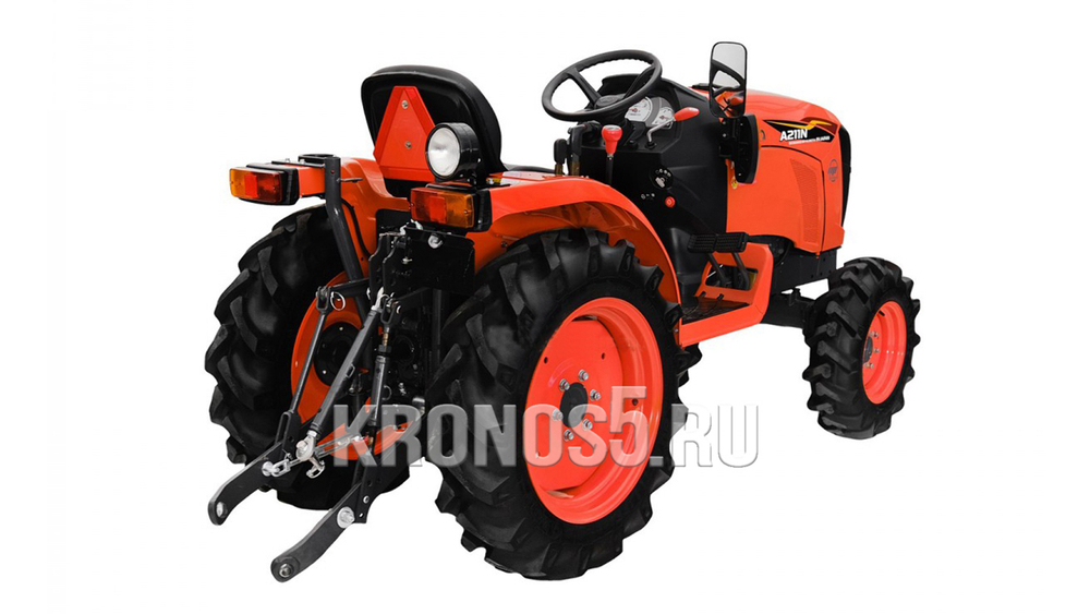 Трактор Kubota | Кубота A211N-OP 9+3 (Kubota India) STD agri 7.00-12 / 8.3-20 (с ПСМ)