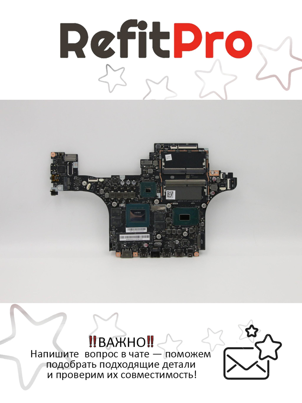 Материнская плата для ноутбука Lenovo Legion Y740-15IRHg 81UH NOK i7-9750H 2070 8GB (5B20S42614), оригинал