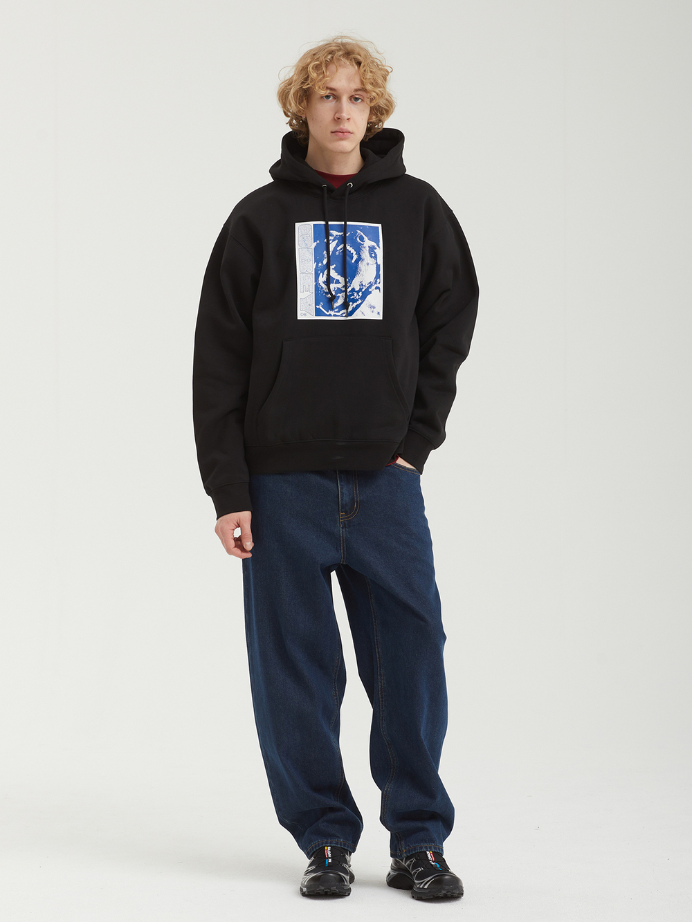 Мужская Толстовка Obey Stay Back