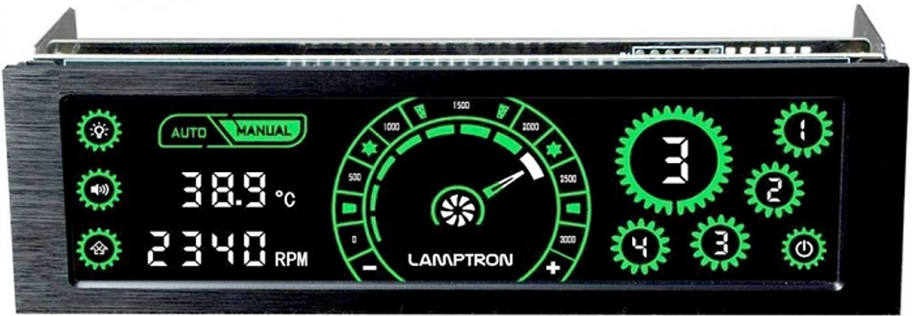 Панель управления вентиляторами Lamptron CM430