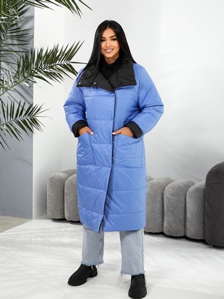 Пальто двустороннее УК-1541-1 Фабрика Моды Фото 1