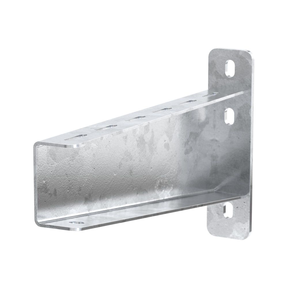 Консоль для тяжелых нагрузок 300 мм сварная, горячеоцинкованная