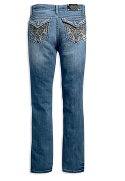 Джинсы Curvy Boot Cut Embellshed Flap Harley-Davidson