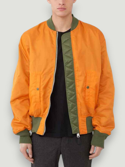 Куртка Бомбер Alpha Ind L-2B Loose Flight Jacket (олива - s.green)