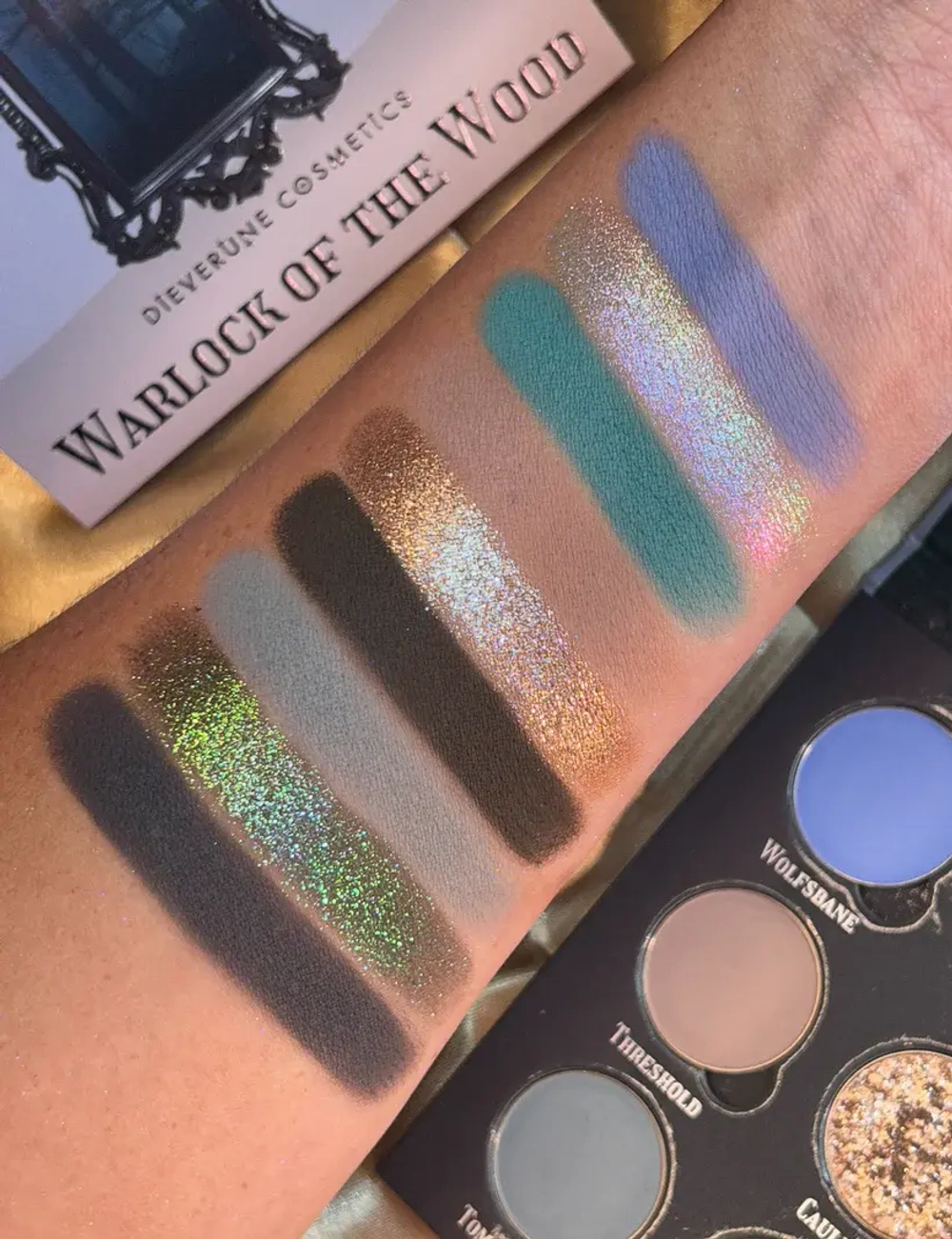 Dieverune Cosmetics Warlock of the Wood palette