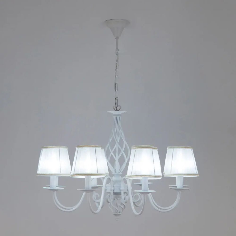 Citilux Ровена CL427180 Люстра с абажурами Белая