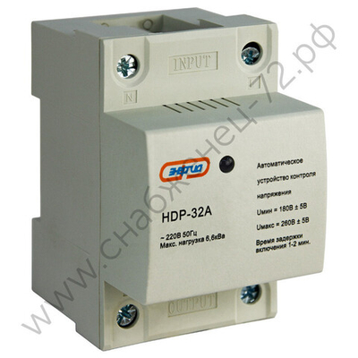 Реле контроля напряжения Энергия PH, HDP (однофазные)