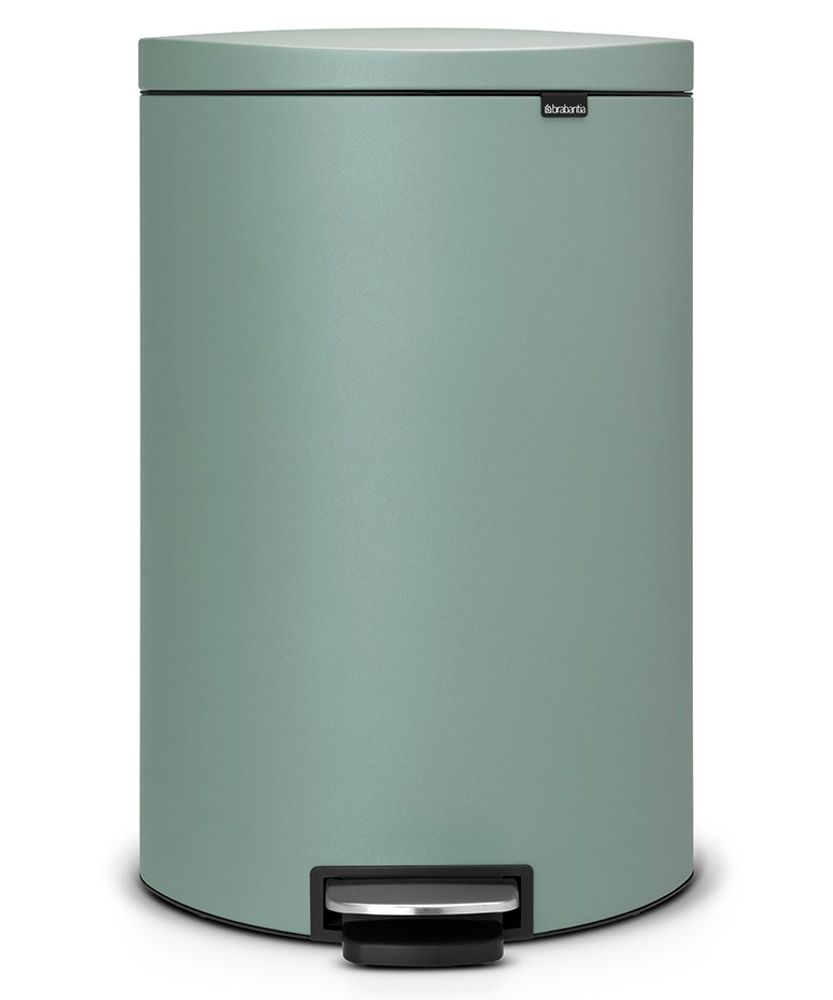 Brabantia FlatBack+ Ведро для мусора с педалью, 40л