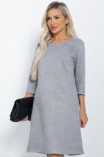 Платье Элегантная простота (серое) П12242-6 LT Collection