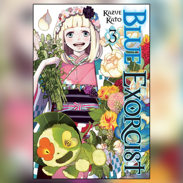 Манга "Синий экзорцист" Том 3