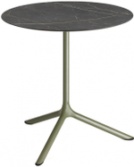 Стол ламинированный обеденный Scab Design Tripe Maxi, оливковый, черный мрамор Сахара