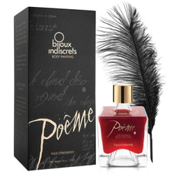 Краска для тела Bijoux Indiscrets Poеme - Wild Strawberry, 50г