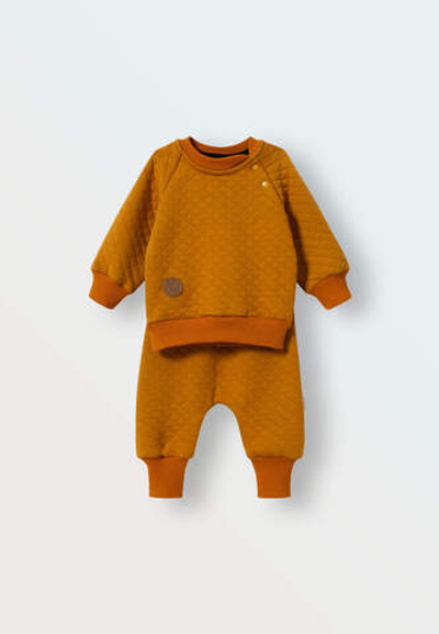 Комплект из капитония свитшот и джоггеры (карамель)