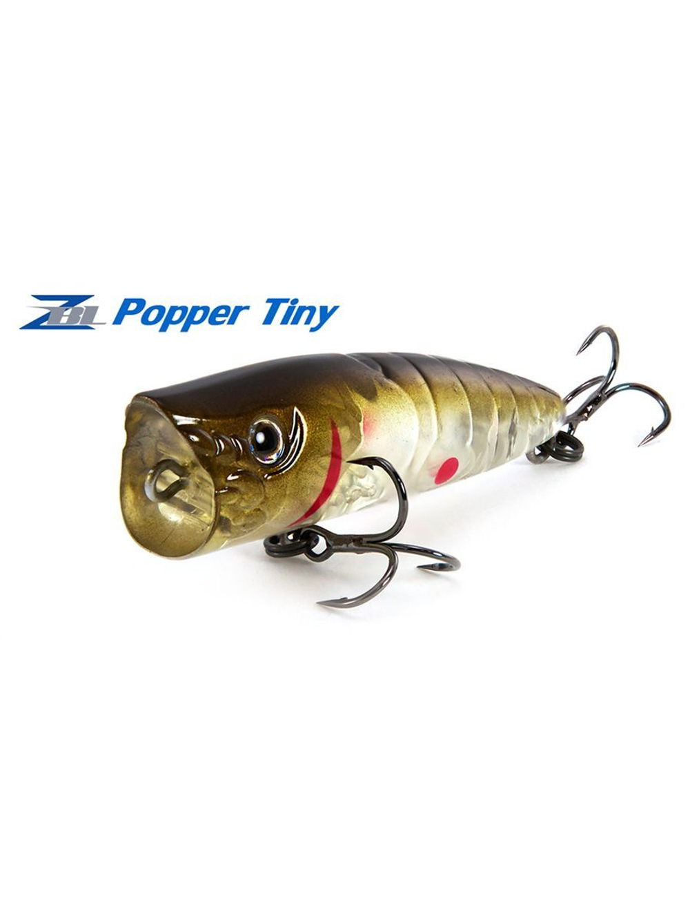 Поппер для рыбалки ZIPBAITS ZBL Popper TINY, 48мм, 3.7гр., поверхностный, цвет 537R, плавающий