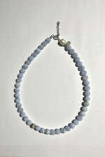 Ожерелье BLISS из голубого агата
