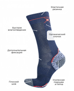 НОСКИ TALBERG TREK PRO ORGANIC +15°C