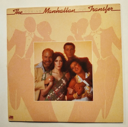 Винтажная виниловая пластинка LP The Manhattan Transfer Coming Out (USA 1986)