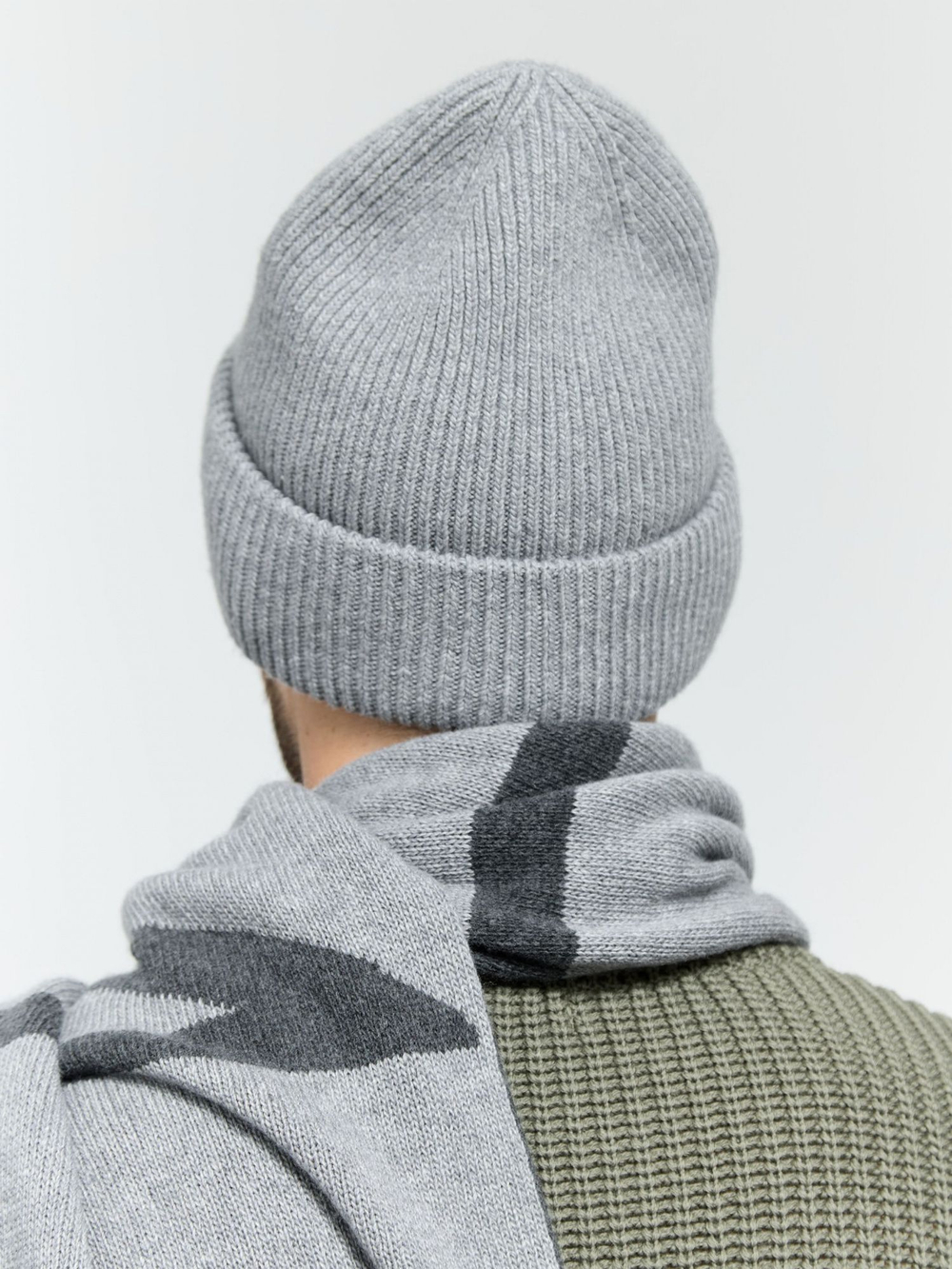 Шапка бойфренда из смесового кашемира