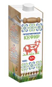 КЕФИР 3.2% ТБА 1Л ПЕТРОПАВЛОВСКИЙ