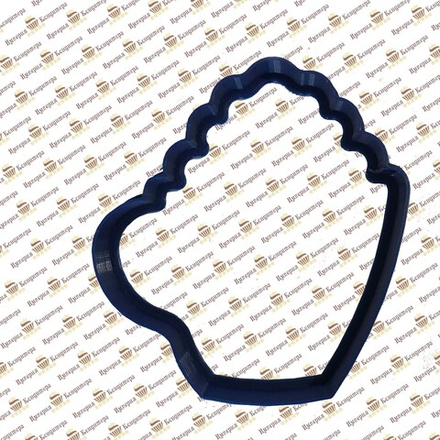 Вырубка пластиковая "Стакан" 9,5 см