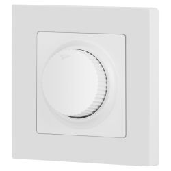 Светорегулятор Intro Accent 6-401-01М поворотный, 600Вт 230В, IP20, СУ, белый матовый