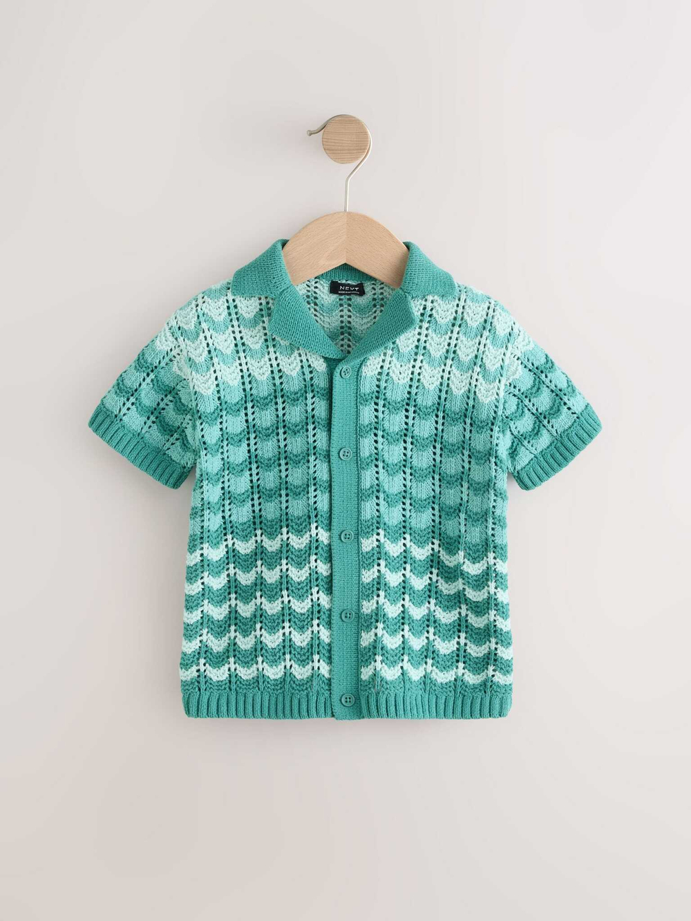 Кардиган с коротким рукавом Next AA9-499, Бирюзовый