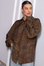 Блуза Тайна очарования (коричневая) Б14433-5М LT Collection