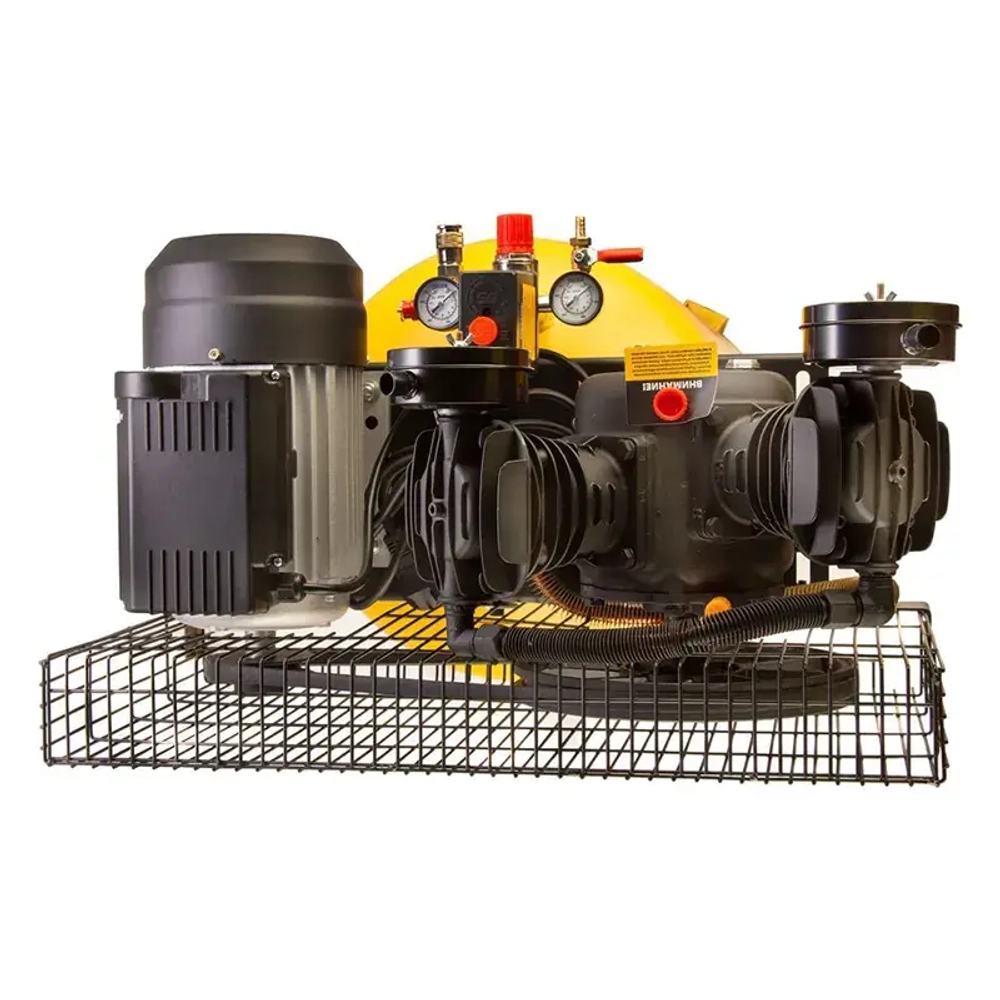 DENZEL BCV2200/100V компрессор воздушный 2.3 квт, ременный привод, 100 литров, 440 л/мин 58112