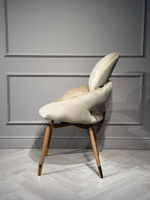 Стул обеденный Ist Casa Виола, бежевый, орех