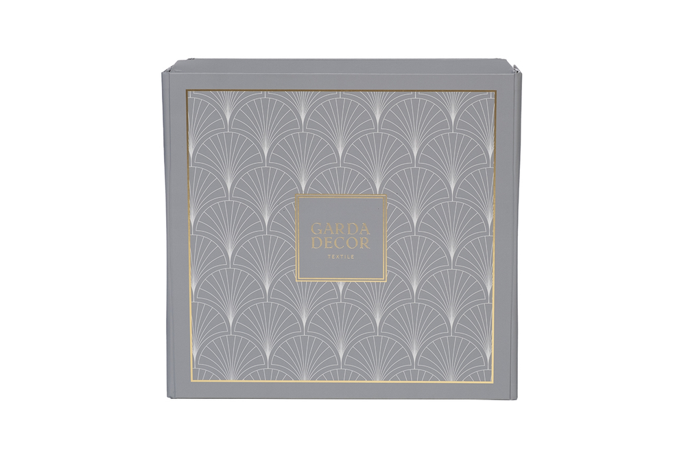 Простыня 240x250 Garda Decor серый