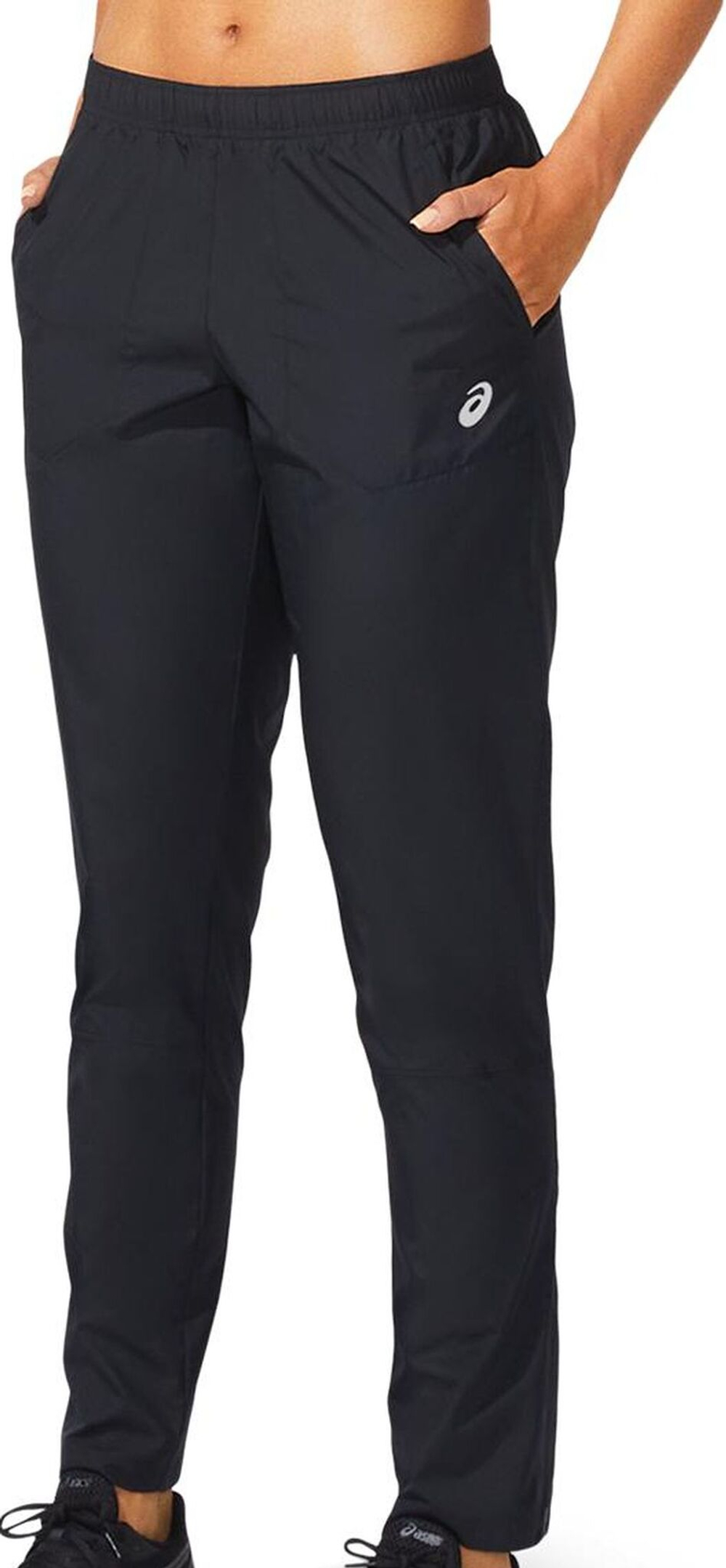 Женские теннисные брюки Asics Core Woven Pant W - performance black