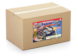 МИКРО Магнитный конструктор ТРАНСПОРТ "Смешай и собери". МИКРО ДЕЛЮКС Серия 2. Комплект на группу