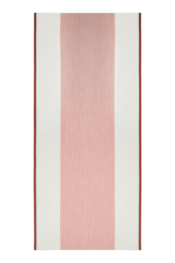 Палантин из кашемира терракотового цвета