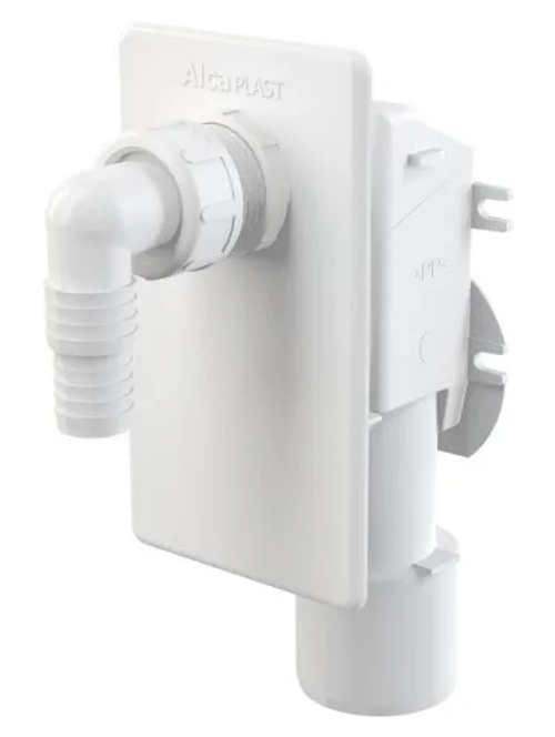 АРS4 Сифон для ст/м  вн. белый под штукатурку AlcaPlast (40/1шт)