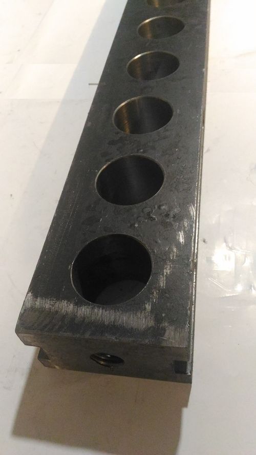 Рейка гибки арматуры для станка GW42AZ/GW42A/Bending clamp special