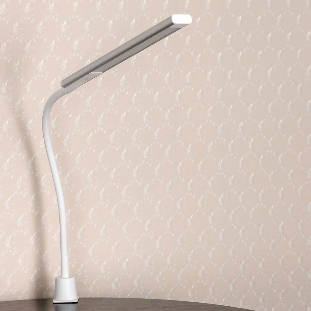 Citilux Рио CL803090N Настольная лампа гибкая на струбцине Белая