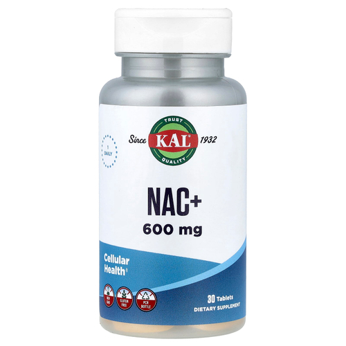 KAL, NAC +, 600 мг, 30 таблеток