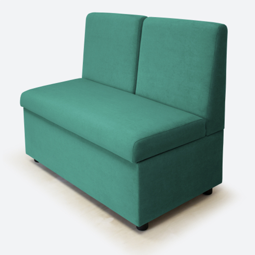 Диван в прихожую 100 см, с ящиком, Dream Mint