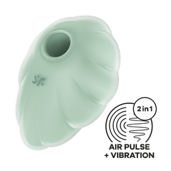 Вакуумный стимулятор клитора Satisfyer Cloud Dancer, мятный