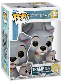Фигурка Funko POP! Disney Lady and the Tramp Tramp w/Puppy (1554) 83569