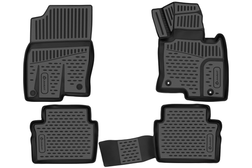 Коврики в салон для MAZDA CX-5, 2012-2016; 2017-, правый руль внедорожник, Австралия, 4шт. (полиуретан) ELEMENT3DAN0252210K