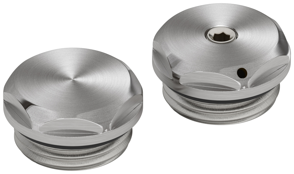 Спускной клапан с заглушкой Сунержа d 25 мм  (G 1/2" НР)