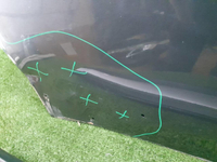 Дверь задняя правая Mitsubishi Outlander 3 (2015-н.в.)